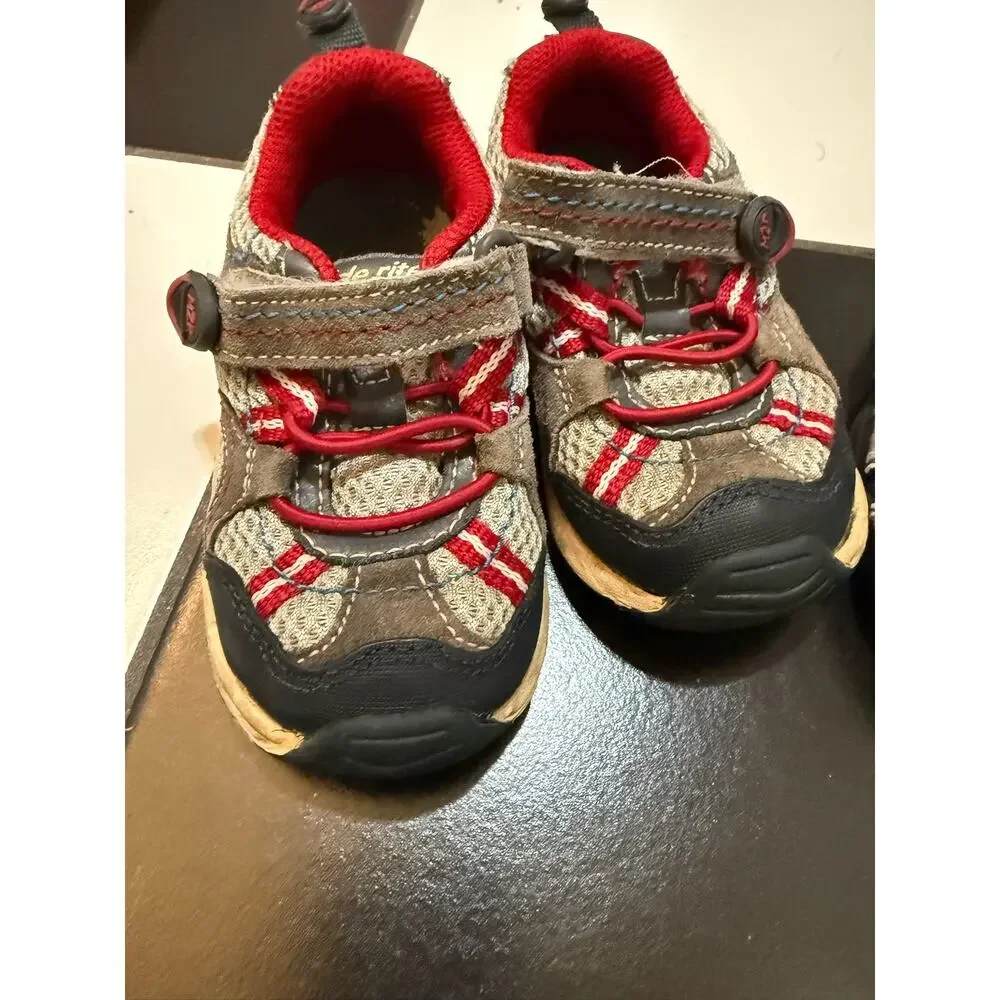 Lot of 3 - Kids size 5M,  Stride Rite + Bullfrogs closed-toe outdoor shoes
